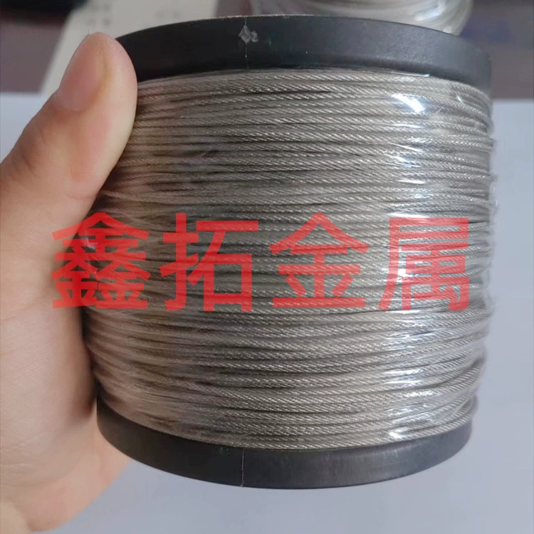 Нержавеющая сталь прозрачного цвета с пластиковым покрытием стальной трос пластиковый трос одежда Виноградная стойка веревка 0,38 мм-16 мм полные спецификации