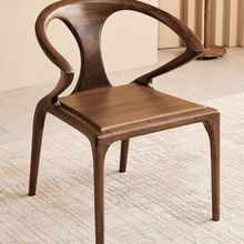 太师椅剑椅靠背中式古典舒适轻奢中国风仿古实木简约复古软包座椅