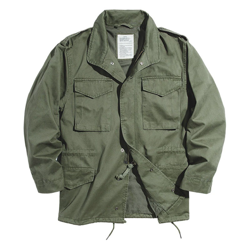 Куртка-ветровка Madden Workwear M65 в американском ретро-стиле, цвет «полевая зелень», для охоты, для мужчин, осенняя, в стиле Tough Guy, военная