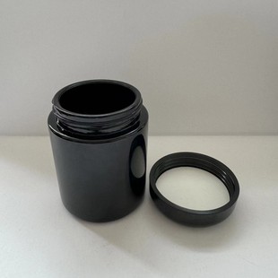 250ml Violet Black Porcelain Cream Bottle, Light-Proof Bottle, Anti-Uv Hemp Bottle Manufacturer, Large Quantity Discount