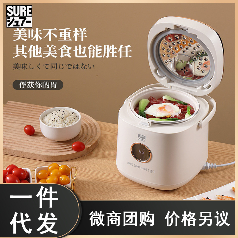 日本SURE石崎秀儿电饭煲小型家用功能预约2L米汤分离电饭煲PL402