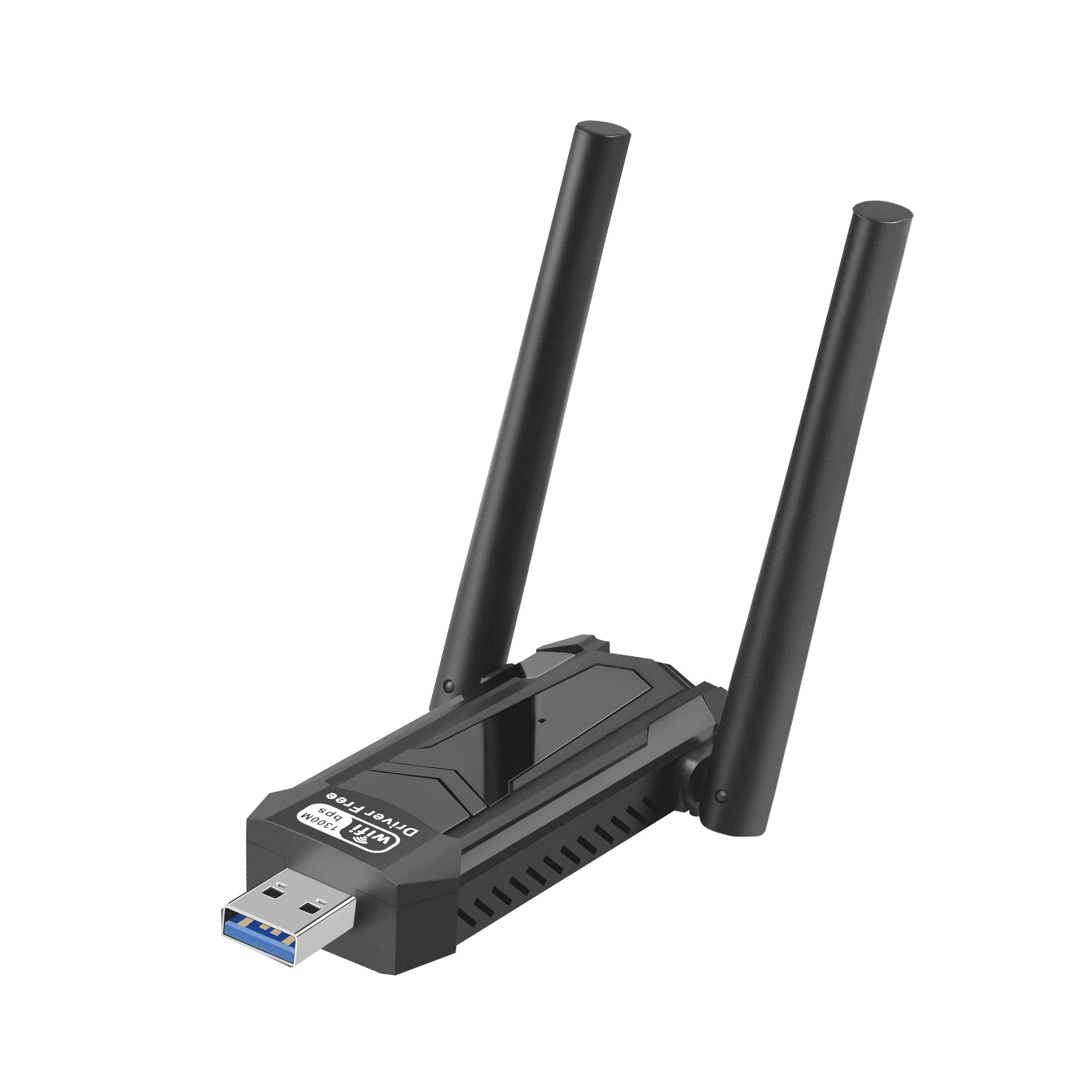 Драйвер-фри 1300м двойной диапазон USB беспроводная сетевая карта 5G гигабитный трансмиттер и приемник для настольного ПК/ноутбука