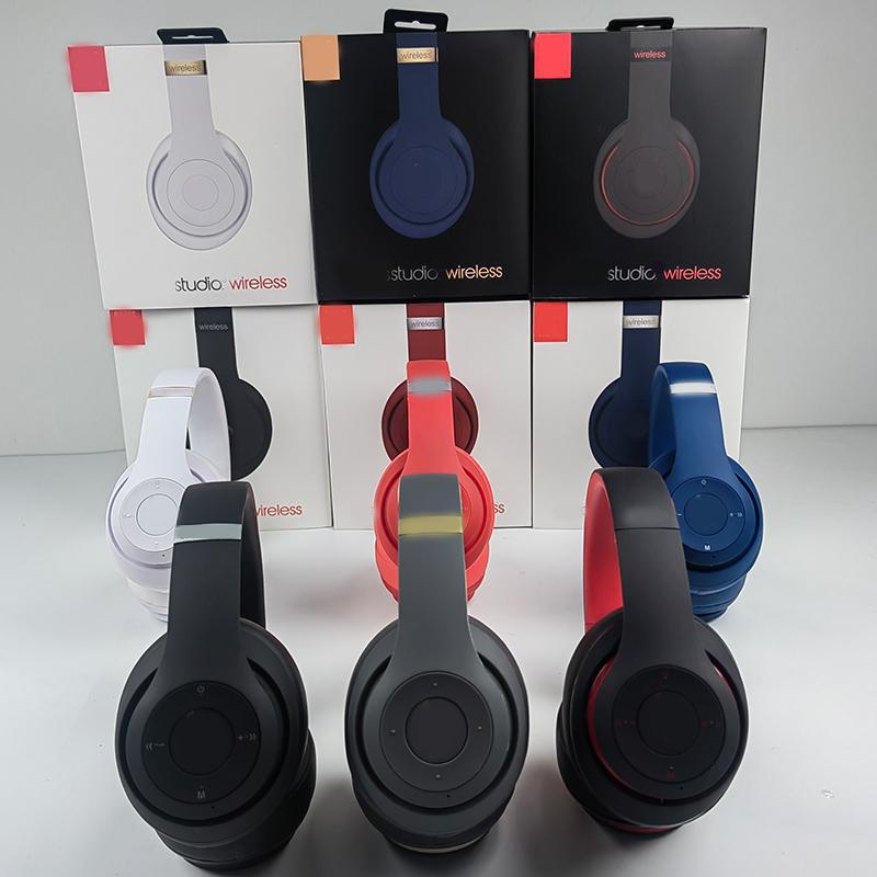 外贸Studio3 Wireless头戴式无线蓝牙耳机魔音B录音师3立体棉耳麦