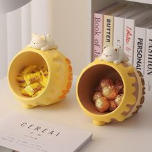 可爱玄关钥匙入户收纳摆件客厅鞋柜创意家居桌面乔迁装饰品礼物