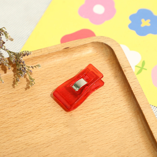 Colorful Axe-shaped Edge Clamping Storage Fixation Positioning Clips Quilt Sewing Ruler Clips Manufacturer Wholesale