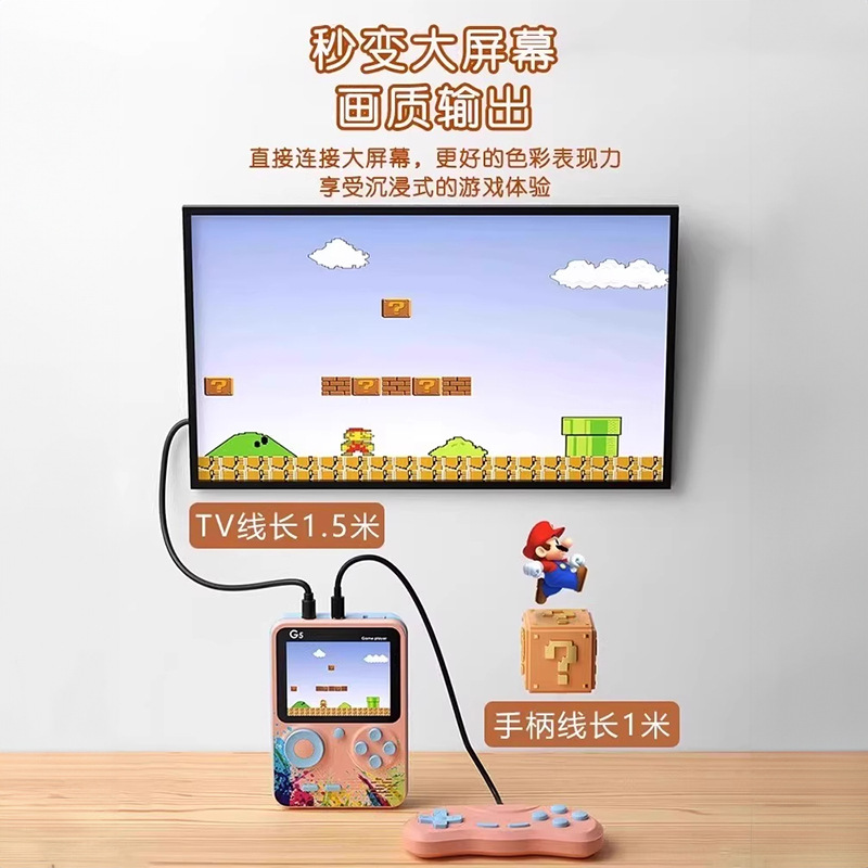 Modelo de juegos de mano para niños no juguete pantalla en color Tetris niños y niñas estudiantes de primaria infancia