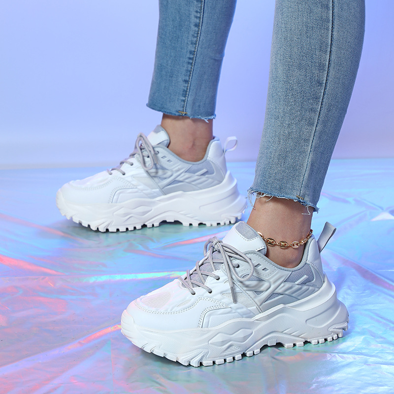 Damen-Wanderschuhe, Tennisschuhe, Sneakers, Mesh-Gummisohle, langlebig, gepolstert, vielseitig einsetzbar_voghion.com