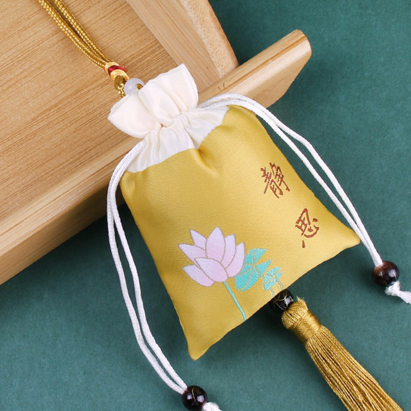 香包空嚢携帯刺繍自動車ストラップ香袋アクセサリー蚊よけラベンダー端午節束口ギフトバッグ|undefined