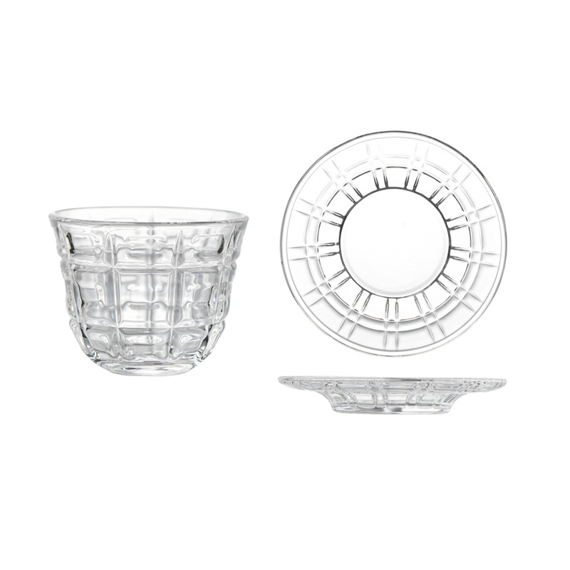 Conjunto de tazas de té de vidrio tazas de té de kung fu tazas de té de vidrio tazas pequeñas tazas de té mini transparentes tazas de té resistentes al calor