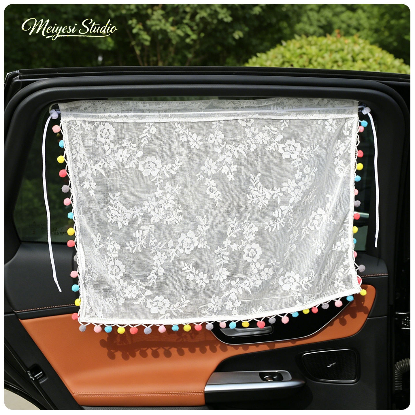 Cortina solar montada en automóviles ventana lateral trasera ventana ventosa cortina solar para niños cortina solar para automóviles para bebés cortina solar para automóviles image 6