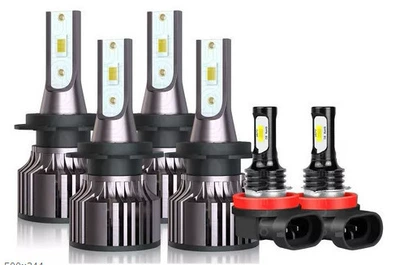 Ön faralar Headlight Set, Front Headlights - f3-3570-h7-2-pieces-f3-3570-h7-2-pieces-fog-lamp-h11-2-pieces