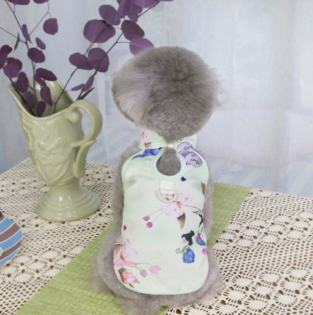 Ropa de Cheongsam para Mascotas de Poliéster Transpirable para Mascotas image 7