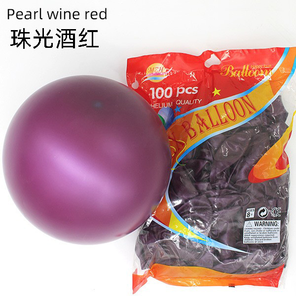 12 pulgadas Perla Rojo