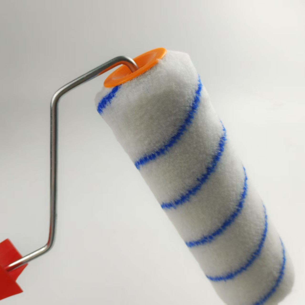 Cepillo de rodillo de pelo largo de alta calidad de 9 pulgadas de fusión en caliente fija, pintura de látex resistente a la corrosión, pintura, cepillo de rodillo de pared interior impermeable