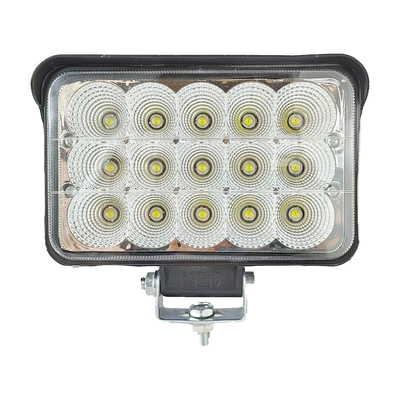 agricultural vehicle light, İşçi projektorları - five-inch-square-15-bead-yellow-light