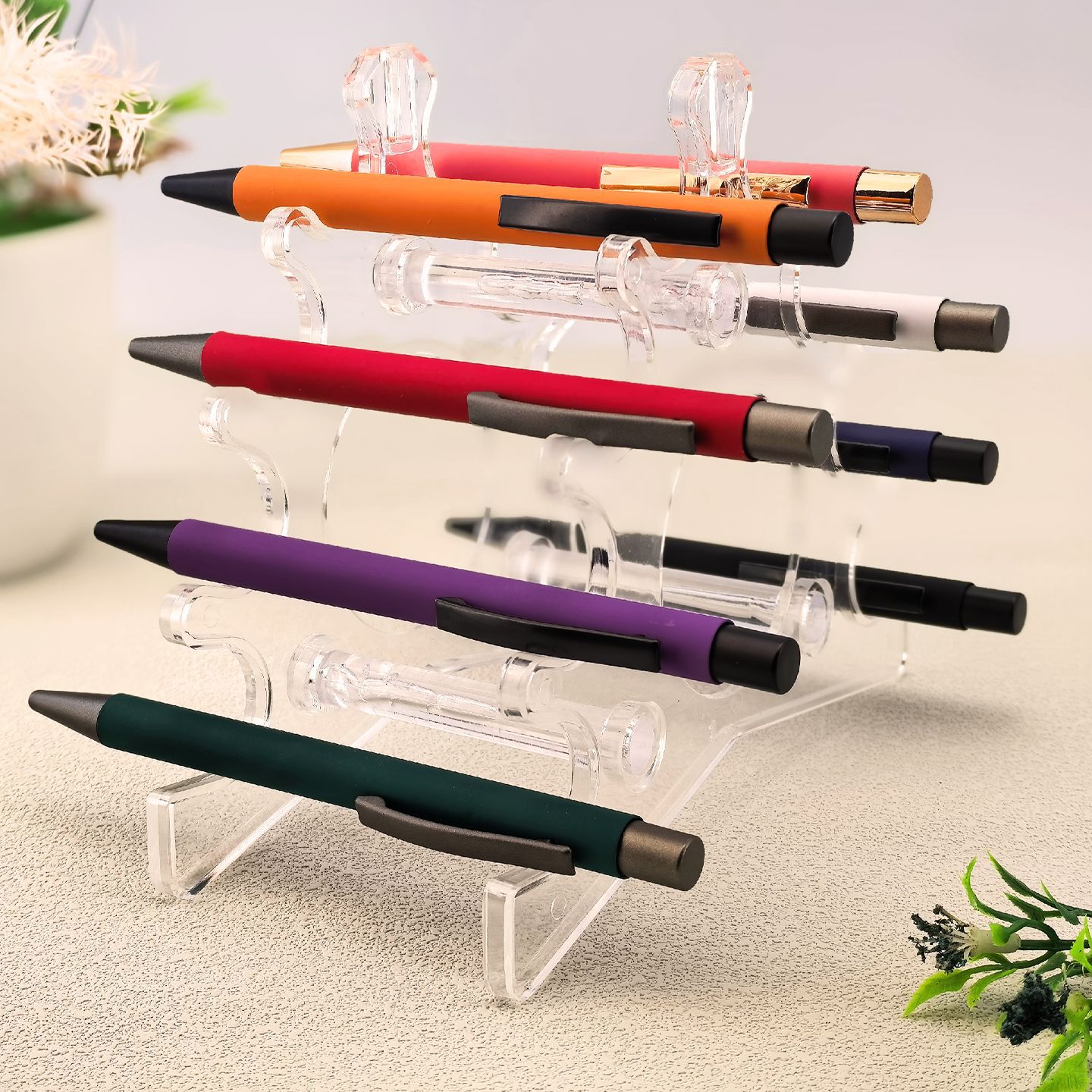 Lápiz de metal lápiz de pulverización de metal lápiz de pantalla táctil lápiz de hotel lápiz de bolas de metal lápiz de condensador de pegamento blando de metal