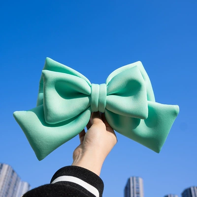 multi-color bow, in-stock wholesale — Motosiklet dəbilqələri - fresh-green