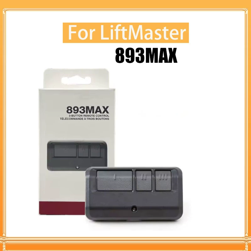 893MAX универсальный пульт дистанционного управления гаражной двери открыватель для Chamberlain Liftmaster Craf