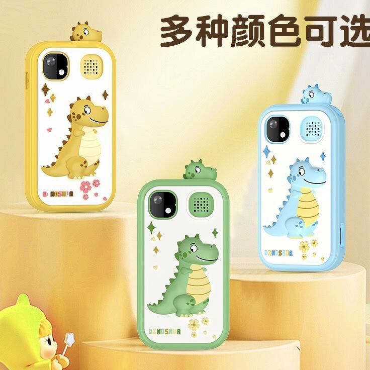 New Private Model Kidsren's Smartphone High-definition Camera Photo Video Game Kidsren's Silicone Toy Mobile Phone