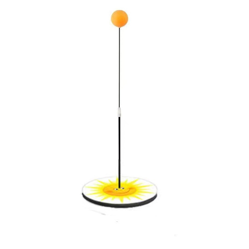Wholesale table tennis trainer elastic flexible shaft children's anti-myopia indoor household toy table tennis self-training artifact