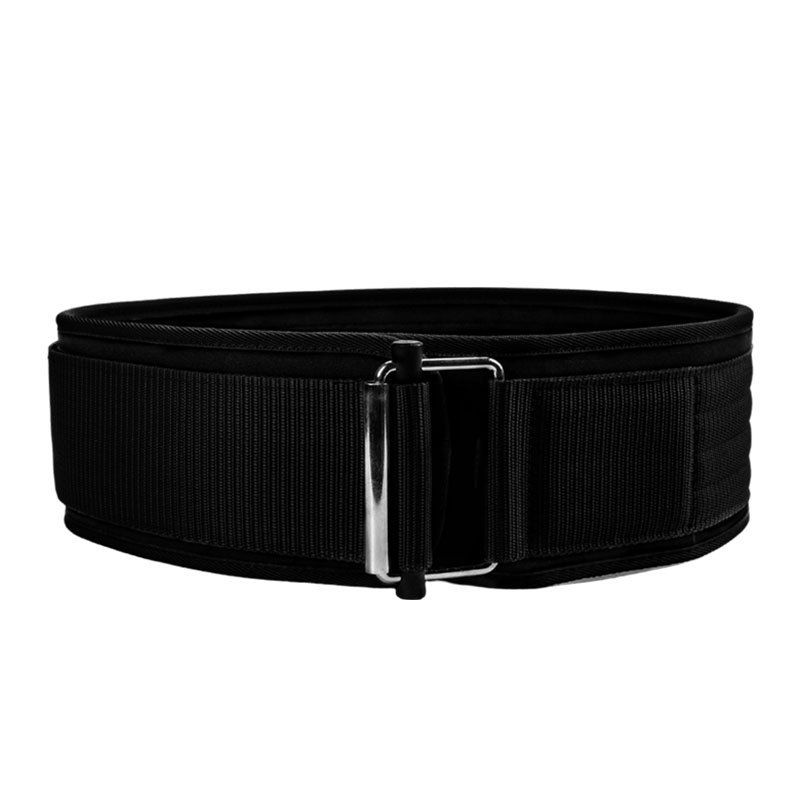 Cinturón de levantamiento de pesas deportivo transfronterizo con hebilla de autobloqueo, cinturón de fitness azul para sentadillas, equipo de protección para peso muerto, entrenamiento de levantamiento de potencia