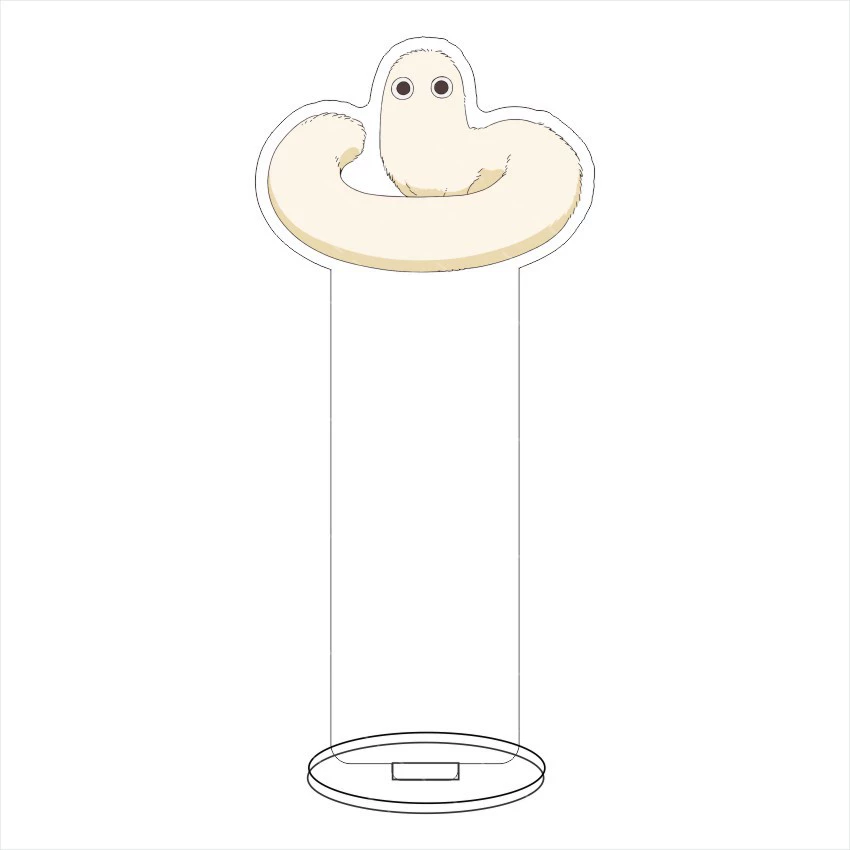 Acrylic Stand Pointed Hat's Magic Workshop Coco Chifli, double-sided 160 mm, customizable design