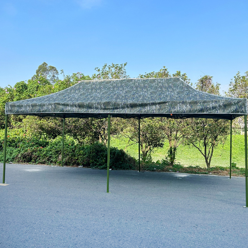 21 tiendas de camuflamiento de tinta al aire libre estacionamiento móvil pabellón de exposición publicidad de venta de exposiciones de cuatro esquinas pabellón de protección solar