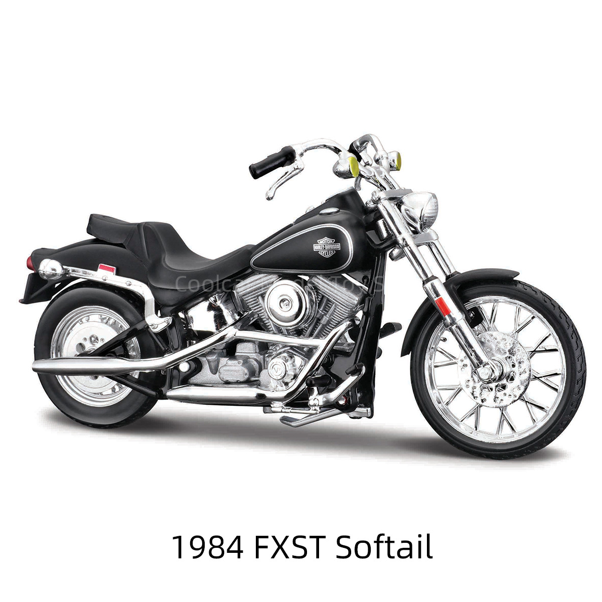 1984 FXST Softail Matte Black