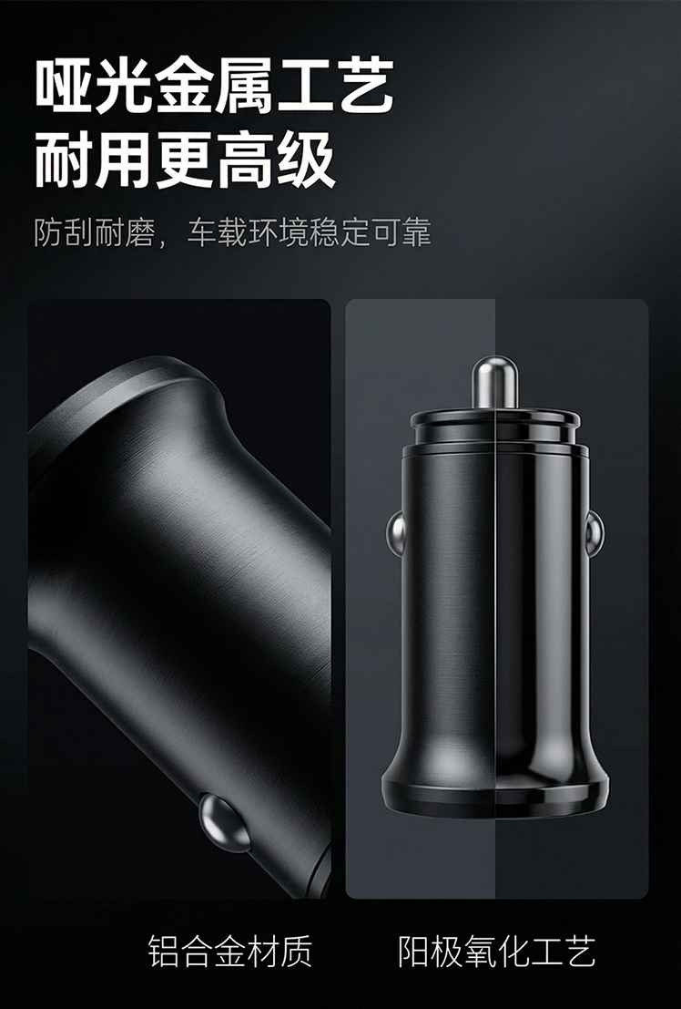 Cross-border car cigarette lighter fast-charging interface dual-system positioning navigation data-free anti-loss device direct from the factory