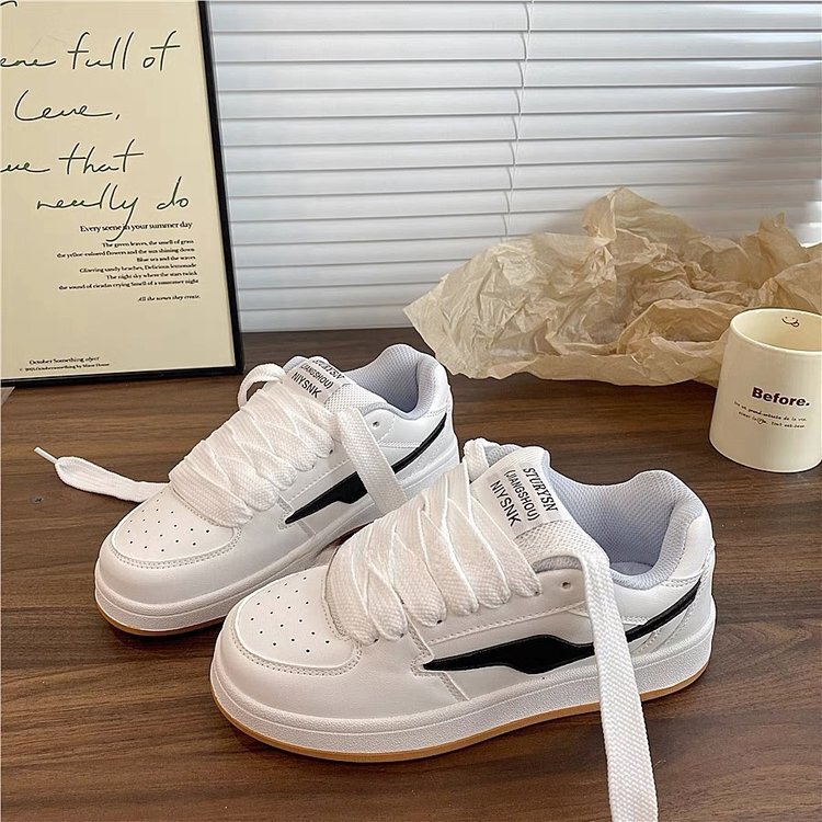 Campus Style Niche Color Matching Bread Shoes for Women Ins Trend 2025 Spring and Summer New Versatile Sports and Leisure Sneakers for Women Campus Style Niche Color Matching Bread Shoes for Women Ins Trend 2025 Spring and Summer New Versatile Sports and Leisure Sneakers for Women