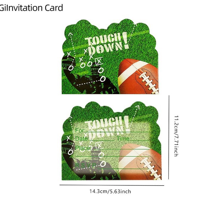 Super Bowl rugby fútbol americano fiesta de cumpleaños de los niños vajilla Placa de papel mantel decoración suministros del partido