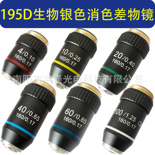 195D��ɫ���ɫ�����@΢�R���R4X 10X 20X 40X 60X 100X����߱�