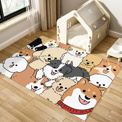Floor Mat Pvc Standard Leather | Avtomobil döşəmə paspasları - wang-wang-dog-group-a-6090cm