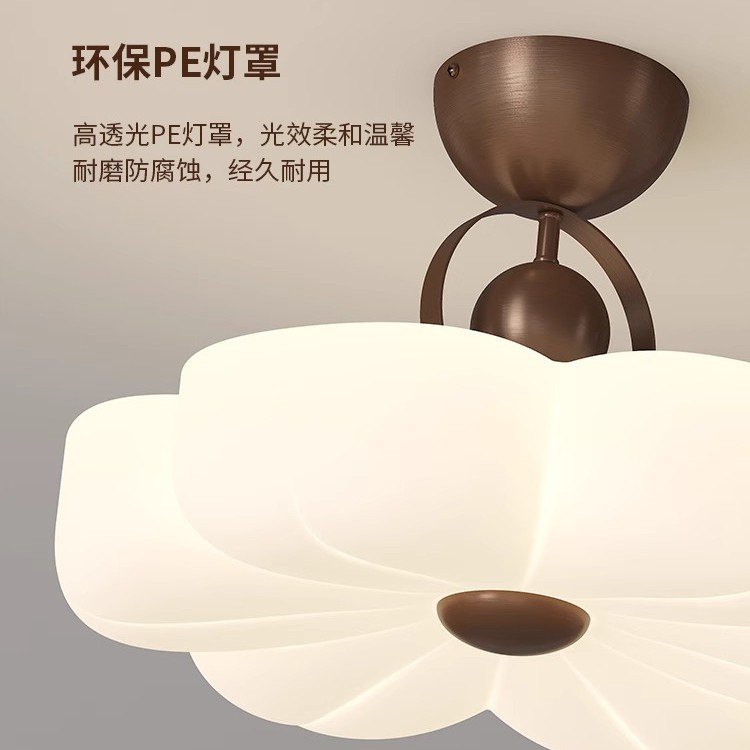 [Seleccionado cuidadosamente] Lámpara de techo de estilo crema francesa