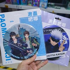 アニメ周辺グッズ 15cm インスタントラーメン ビッグバジ 初音ミヤコウ 福の妖精 潮汐の呪文 戦闘バッジ オーナメント