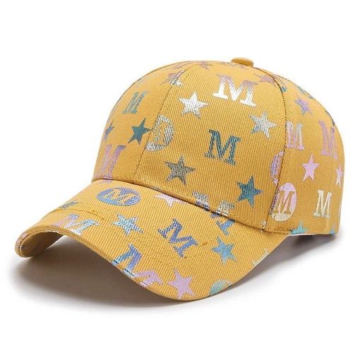 Hat women's spring and summer baseball cap Korean version trendy fashion reflective peaked cap ins versatile autumn and winter casual sun hat for men