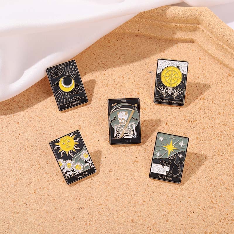 Plating Design Retro Punk Pin Animal Cat Alloy Plating Unisex Brooches