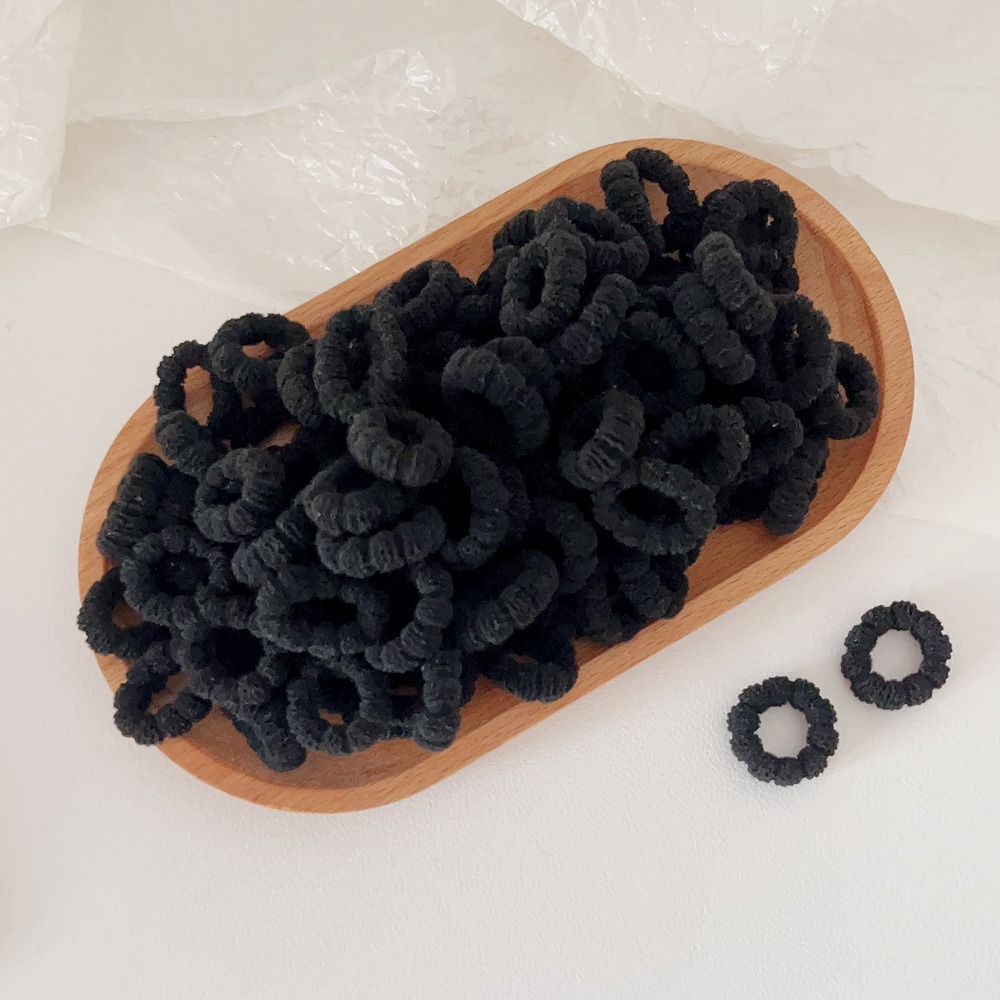 엄지손가락 고리 검정색 100개입 통