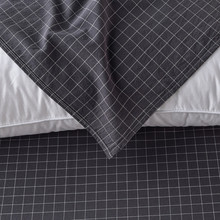 水洗棉床单单件纯棉全棉格子布料学生宿舍单人被单夏季清爽双人床
