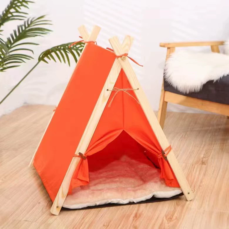 Кошачье гнездо четыре сезона универсальное летнее гнездо для хот-догов палатка для домашних животных полузакрытая палатка для кошек маленькая собачья Конура палатка