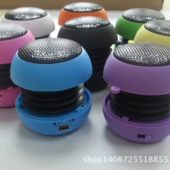 Трансграничная электронная коммерция Amazon Mini телескопическая железная сетка DC3.5 аудиоинтерфейс USB-зарядка для гамбургеров аудио