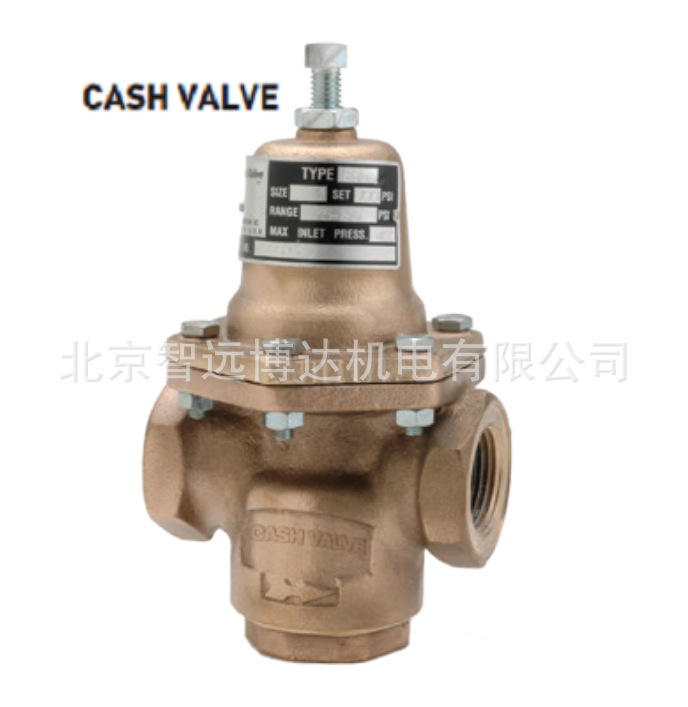 美国Cash valve阀门E-55减压阀 E55调压稳压阀 E-55压力调节阀门