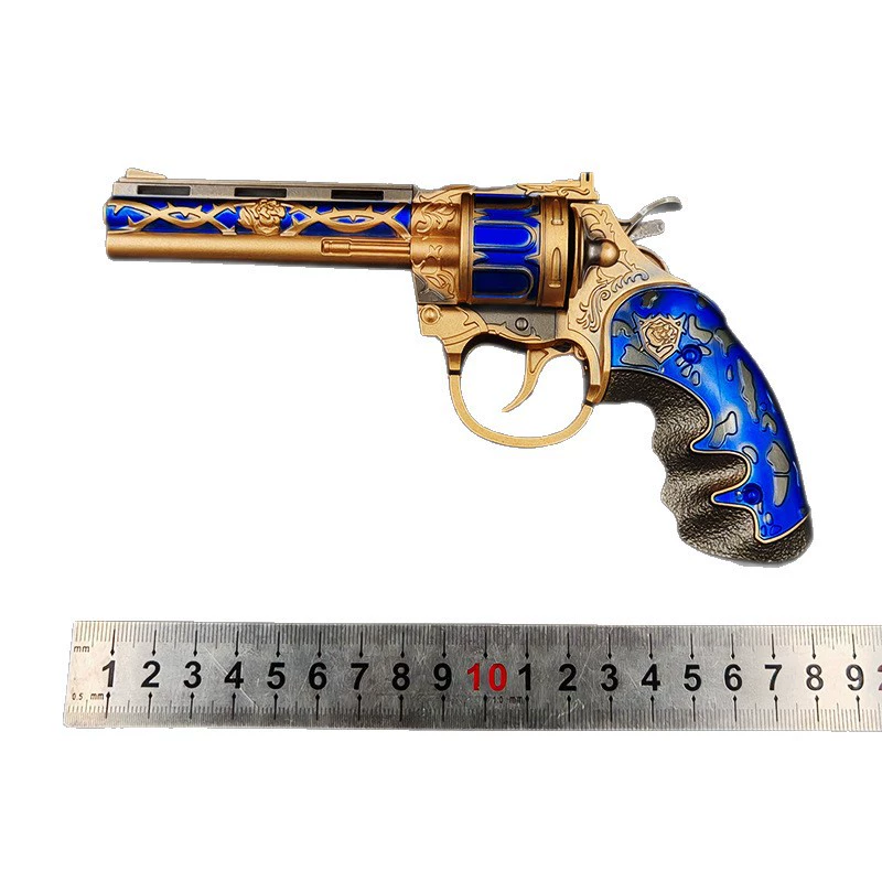 Δelta Games Animation Peripheral 18cm Python Klein Pistol Alloy Toy Ornament Model Dropshipping