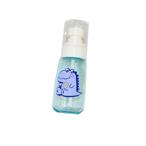 Cartoon filling bottle small cute portable student spray bottle push-type mini travel lotion hydrating spray bottle