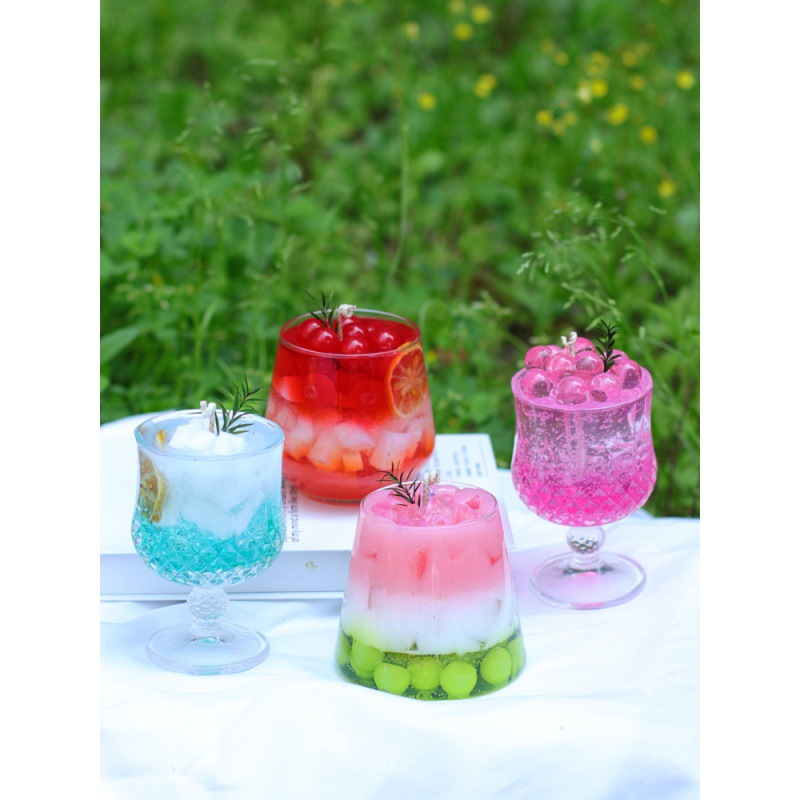 Wholesale candle materials Summer fruit drink aroma fructic jelly…