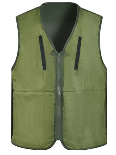 [Exclusive for Cross-border] Multi-pocket Vests for Men, Wearable Over Clothing, High-Grade, Lightweight, Senior Men's Vests for Spring and Autumn, Men's Tank Tops