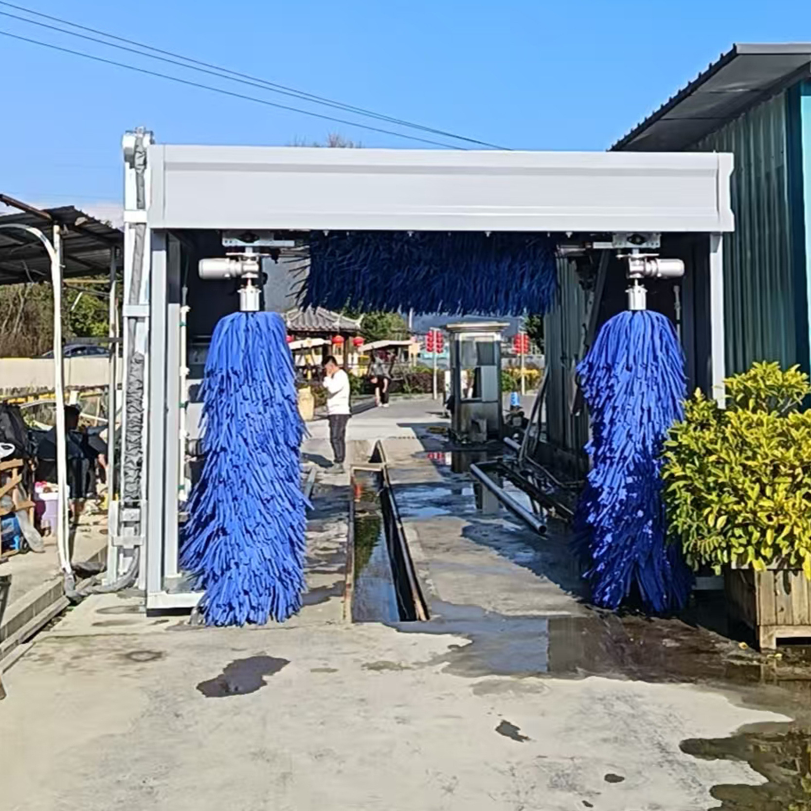 Máquina de limpieza de alta presión de alta potencia, lavadora automática, sistema de lavado de autoservicio no tripulado, lavadora de alta presión