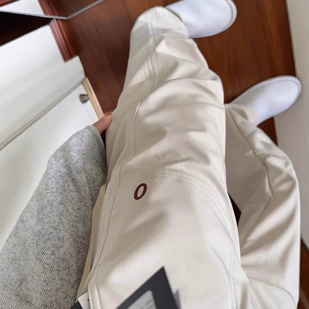 Нисово-белые ветрозащитные и дождевые штурмовые брюки мужские штаны с чувством дизайна Premium cleanfit прямые повседневные брюки