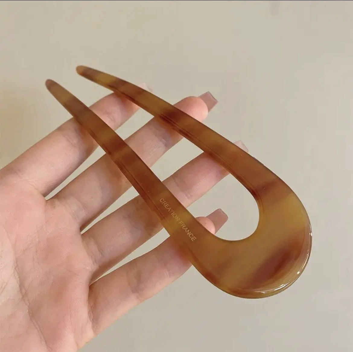 Заколка Hairpin LL126, универсальная 11 см, простой элегантный дизайн