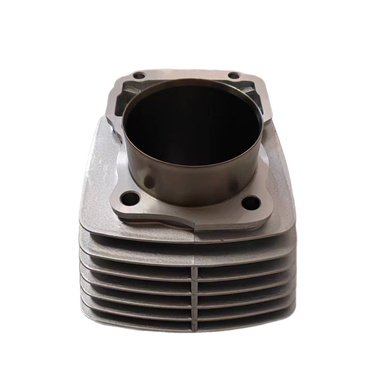 65.5mm motorcycle accessories tricycle cylinder kit CG200 air-cooled cylinder kit piston ring assembly silver milky white